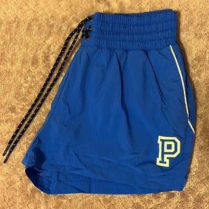 Pink: Drawstring Shorts | XS | Blue | NWOT